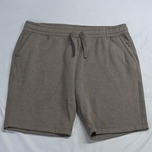 Jachs XXL x 10" Light Brown Super Soft Jersy Pull On‎ Casual Lounge Shorts